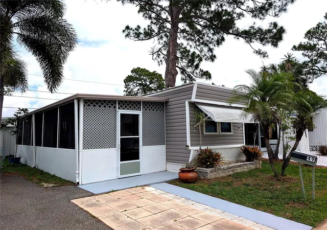Photo 1 of Manufactured home for sale at 7803 46th Avenue N #49, Saint Petersburg, FL 33709 | MLS# TB8515517 | Listing updated on 2026-10-15