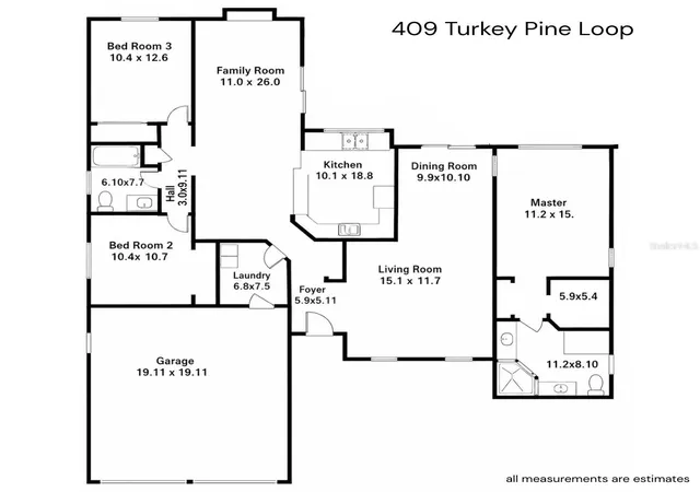 Homes for sale in Lecanto, FL | 409 N Turkey Pine Loop, Lecanto, FL 34461 | MLS# OM726006