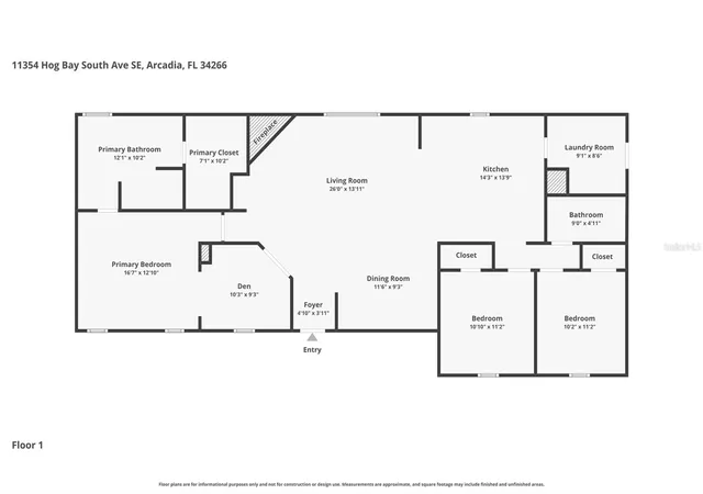 62nd image of 11354 Se South Hog Bay Ave, Arcadia, FL 34266 | MLS# C7526990