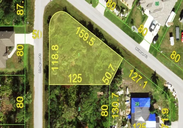 Photo 1 of Land for sale at 3428 Lindgreen St, Port Charlotte, FL 33981 | MLS# D6147718 | Listing updated on 2026-09-02