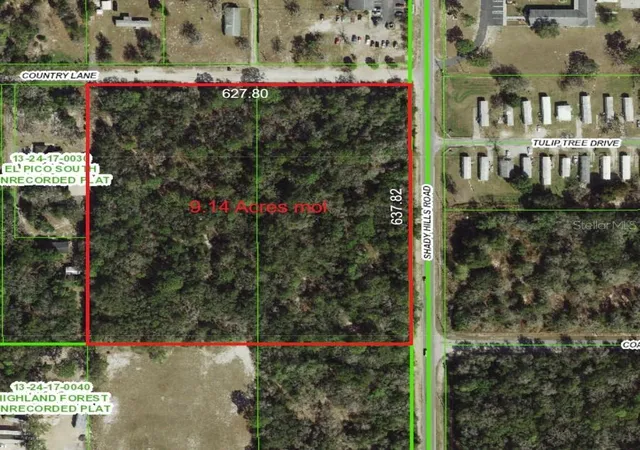 Photo 1 of Land for sale at Shady Hills Rd, Brooksville, FL 34610 | MLS# TB8516319 | Listing updated on 2026-06-18