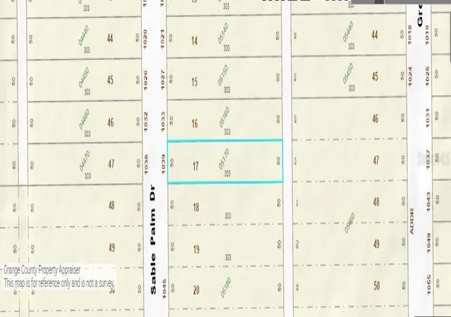 Photo 2 of Land for sale at 1039 Sable Palm Dr, Christmas, FL 32709 | MLS# O6414478 | Listing updated on 2026-06-15