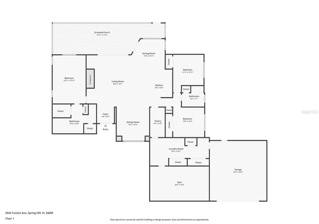 5th image of 2044 Tunisia Ave, Spring Hill, FL 34609 | MLS# W7886492