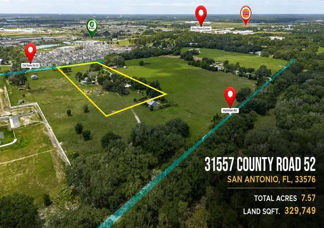 Photo 3 of Land for sale at 31619 County Rd 52, San Antonio, FL 33576 | MLS# TB8516588 | Listing updated on 2026-08-01