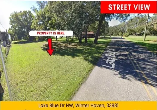 Photo 3 of Land for sale at Lake Blue Dr Nw, Winter Haven, FL 33881 | MLS# TB8516744 | Listing updated on 2026-06-09