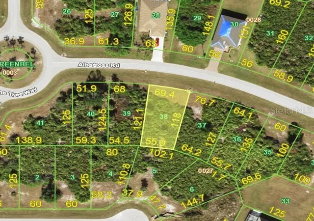 Photo 1 of Land for sale at 445 Albatross Rd, Rotonda West, FL 33947 | MLS# D6147743 | Listing updated on 2026-07-20