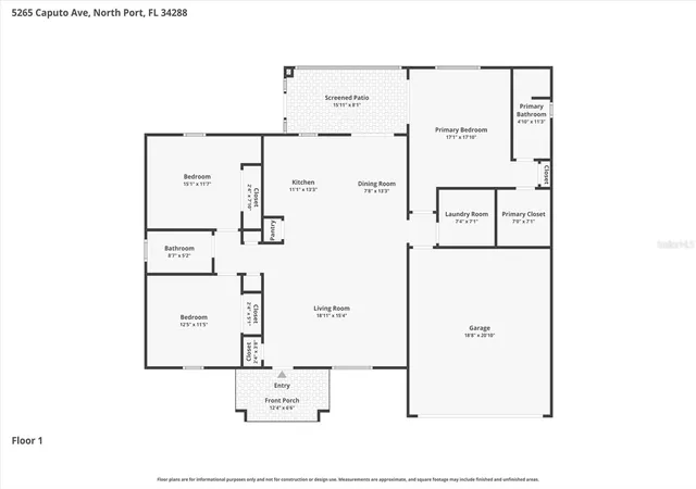 3rd image of 5265 Caputo Ave, North Port, FL 34288 | MLS# C7527137