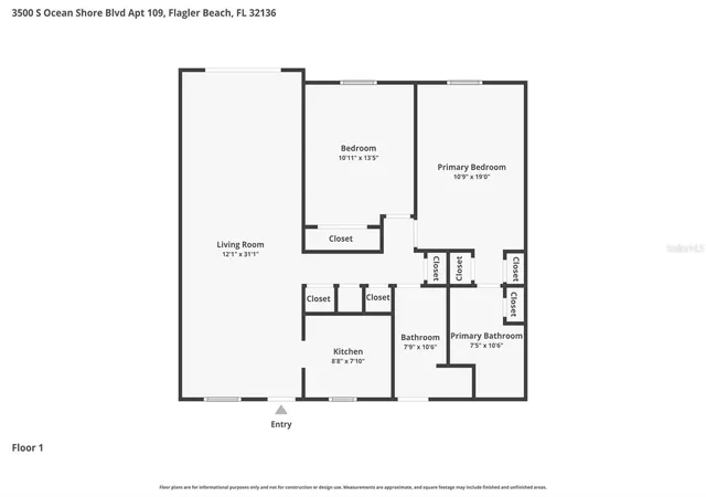 39th image of 3500 S Ocean Shore Blvd #109, Flagler Beach, FL 32136 | MLS# FC319205