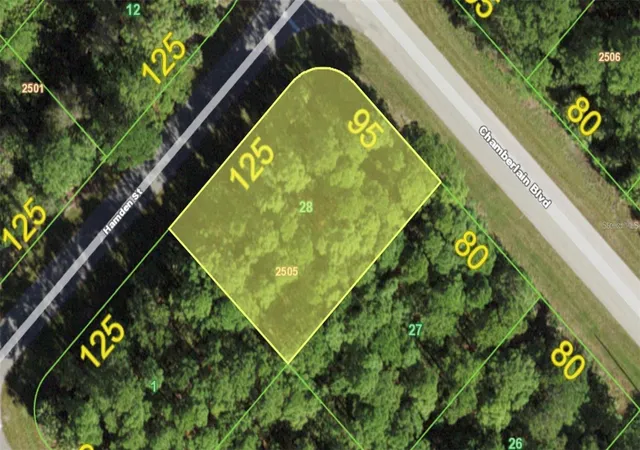 Photo 2 of Land for sale at 12325 Chamberlain Blvd, Port Charlotte, FL 33953 | MLS# A4696766 | Listing updated on 2026-08-23
