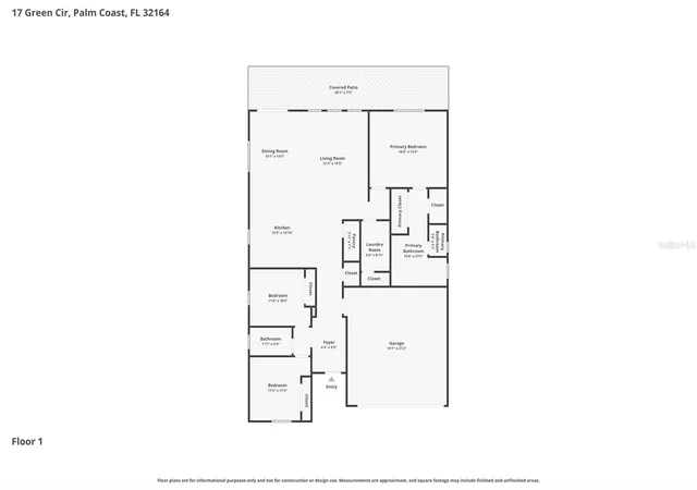 3rd image of 17 Green Cir, Palm Coast, FL 32164 | MLS# FC319276