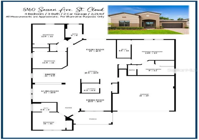 Homes for sale in Saint Cloud, FL | 5160 Sassari Ave, Saint Cloud, FL 34771 | MLS# O6417147