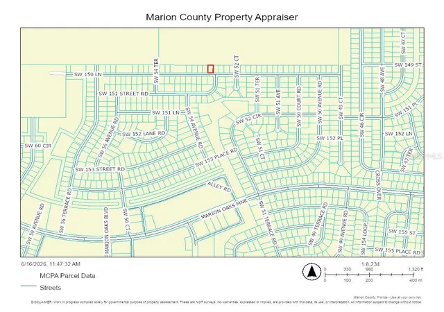 Photo 2 of Land for sale at Sw 150th Lane, Ocala, FL 34473 | MLS# OM726718 | Listing updated on 2026-06-16