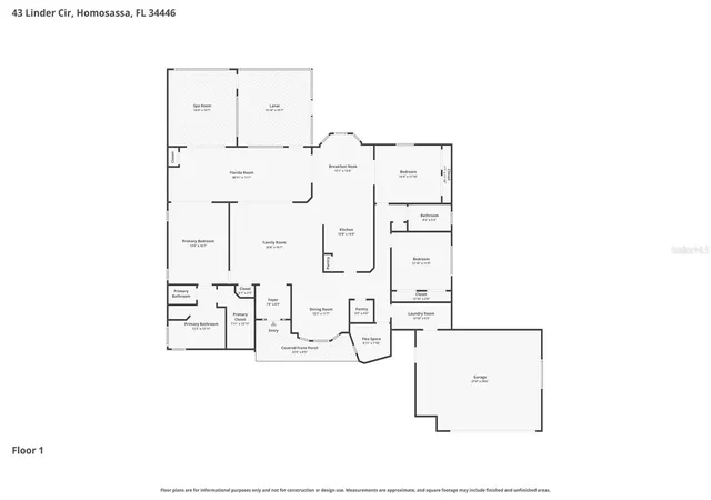 3rd image of 43 Linder Cir, Homosassa, FL 34446 | MLS# TB8520489