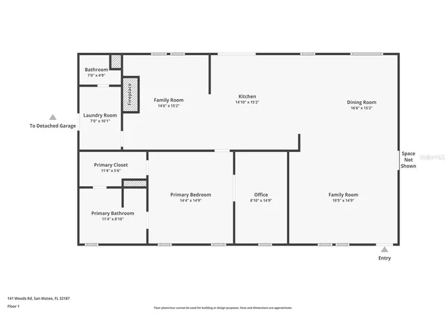 Homes for sale in San Mateo, FL | 141 Woods Rd, San Mateo, FL 32187 | MLS# S5152248