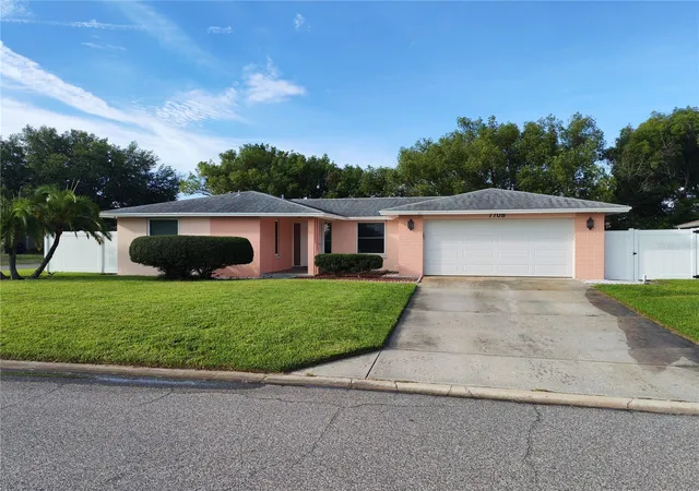 Photo 2 of Single family home for sale at 7708 Rosewood Dr, Port Richey, FL 34668 | MLS# A4697711 | Listing updated on 2026-09-24