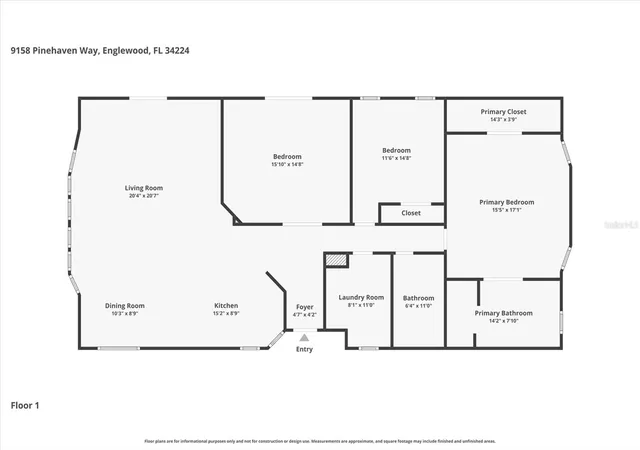Photo 4 of Manufactured home for sale at 9158 Pinehaven Way, Englewood, FL 34224 | MLS# D6147870 | Listing updated on 2026-08-13
