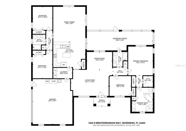 72nd image of 1204 N Mediterranean Wy, Inverness, FL 34453 | MLS# TB8523455