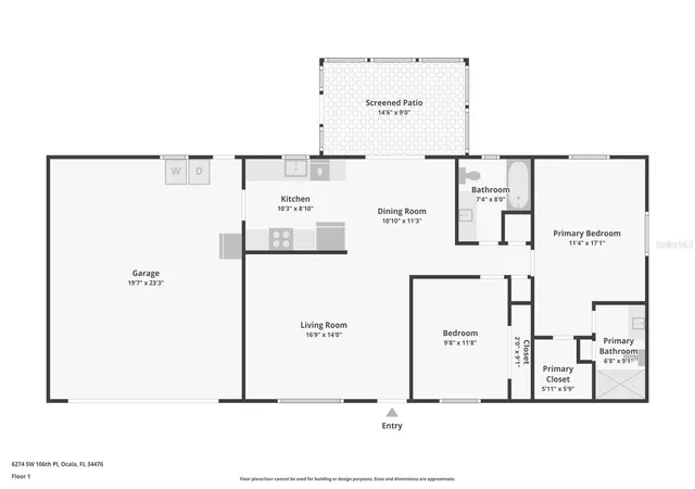Photo 3 of Single family home for sale at 6274 SW 106th Place, Ocala, FL 34476 | MLS# OM727712 | Listing updated on 2026-09-23