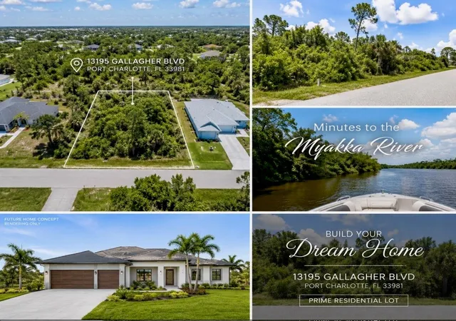 Photo 1 of Land for sale at 13195 Gallagher Blvd, Port Charlotte, FL 33981 | MLS# A4699051 | Listing updated on 2026-10-14