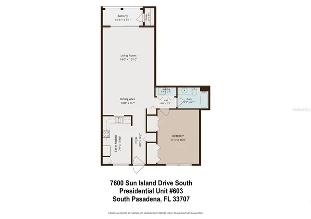 73rd image of 7600 Sun Island Dr S #603, South Pasadena, FL 33707 | MLS# TB8526335