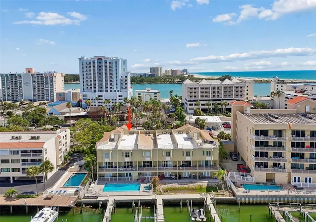 Photo 1 of Townhouse for sale at 620 Bayway Blvd #5, Clearwater Beach, FL 33767 | MLS# TB8526348 | Listing updated on 2026-09-16