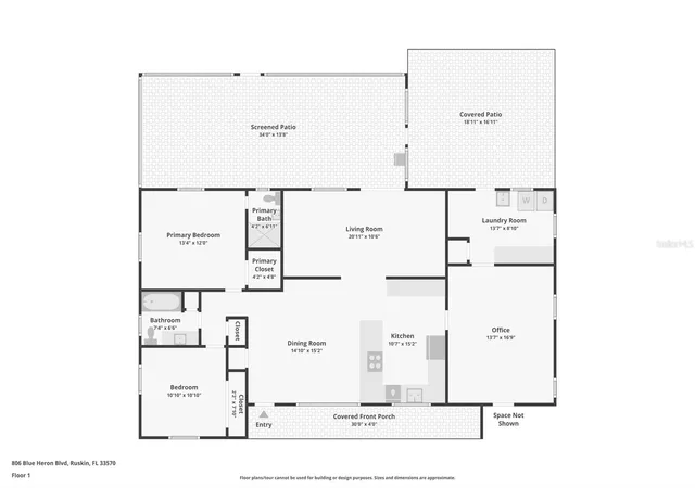 33rd image of 806 Blue Heron Blvd, Ruskin, FL 33570 | MLS# TB8526657
