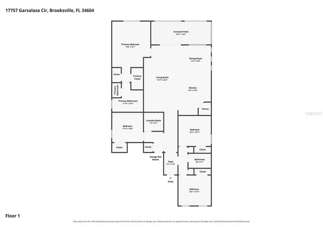 Photo 2 of Single family home for sale at 17757 Garsalaso Cir, Brooksville, FL 34604 | MLS# W7887432 | Listing updated on 2026-08-07