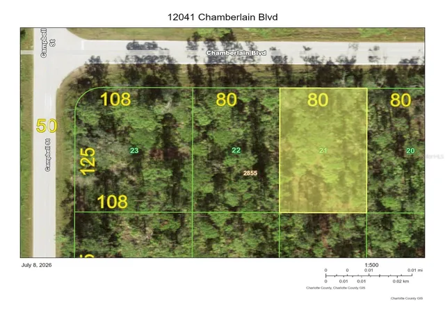 Photo 1 of Land for sale at 12041 Chamberlain Blvd, Port Charlotte, FL 33953 | MLS# C7528177 | Listing updated on 2026-07-09