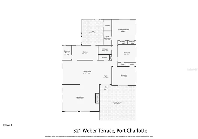 50th image of 321 Weber Ter, Port Charlotte, FL 33952 | MLS# C7528204