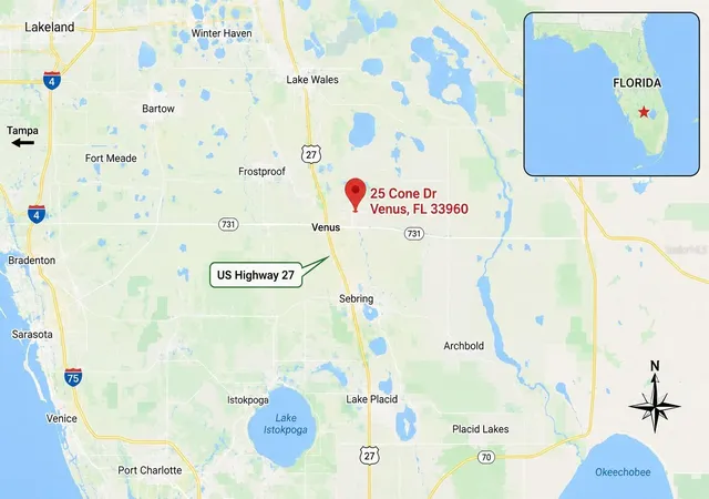 Homes for sale in Venus, FL | 25 Cone Dr, Venus, FL 33960 | MLS# TB8527542