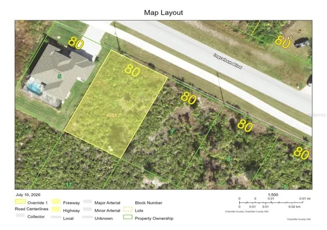 Photo 1 of Land for sale at 13423 Ingraham Blvd, Port Charlotte, FL 33981 | MLS# N6144994 | Listing updated on 2026-07-21