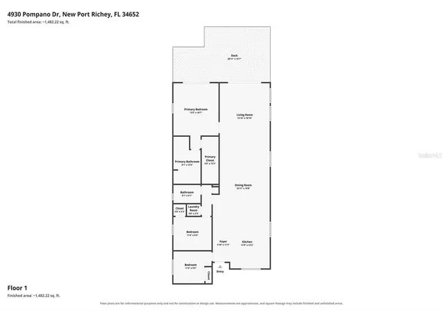 Photo 3 of Single family home for sale at 4930 Pompano Dr, New Port Richey, FL 34652 | MLS# L4963469 | Listing updated on 2026-09-15