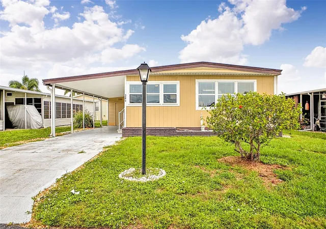 Photo 1 of Manufactured home for sale at 248 La Rosas, North Port, FL 34287 | MLS# TB8528732 | Listing updated on 2026-09-22