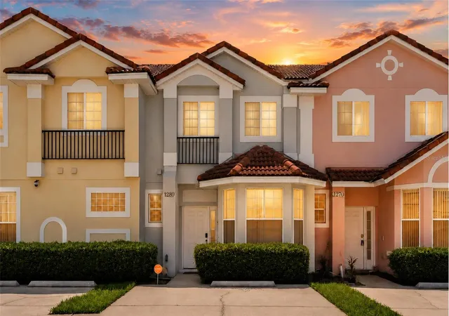 Photo 1 of Townhouse for sale at 1280 S Beach Cir, Kissimmee, FL 34746 | MLS# O6424976 | Listing updated on 2026-09-03