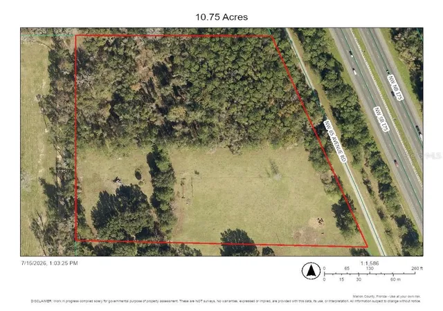 Photo 2 of Land for sale at Tbd Northwest 65th Ave Rd, Reddick, FL 32686 | MLS# OM728451 | Listing updated on 2026-07-24
