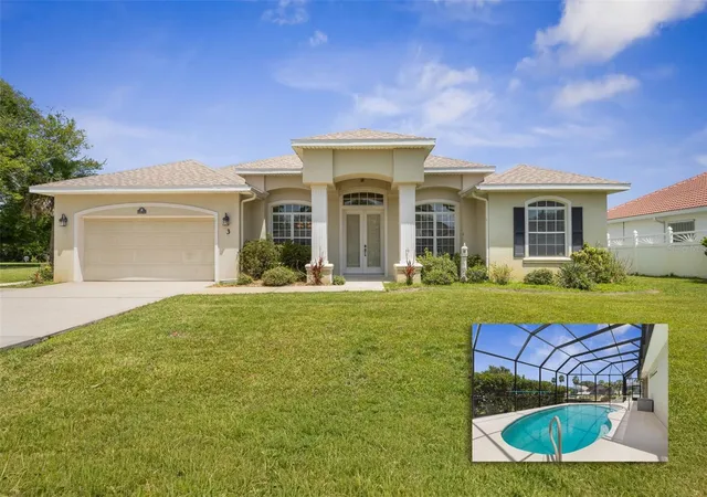 Photo 1 of Single family home for sale at 3 Cochran Ln, Palm Coast, FL 32137 | MLS# FC320020 | Listing updated on 2026-09-06