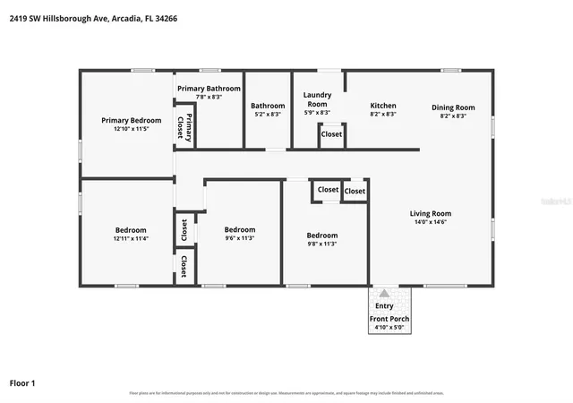 Photo 37 of Single family home for sale at 2419 Sw Hillsborough Ave, Arcadia, FL 34266 | MLS# C7528526 | Listing updated on 2026-09-01