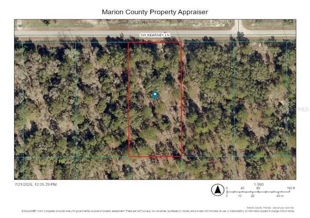 Photo 1 of Land for sale at Sw Kearney Ln, Dunnellon, FL 34431 | MLS# OM728804 | Listing updated on 2026-09-19