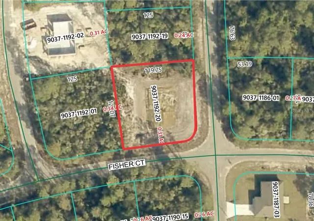 Photo 1 of Land for sale at 189 Fisher Ct, Ocklawaha, FL 32179 | MLS# O6426492 | Listing updated on 2026-08-26