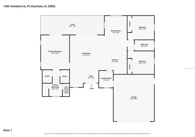Photo 47 of Single family home for sale at 1182 Yorkshire St, Port Charlotte, FL 33952 | MLS# C7528659 | Listing updated on 2026-08-03