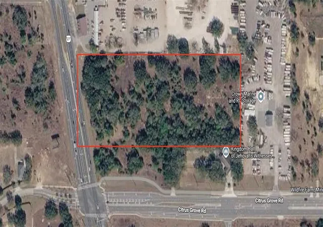 Photo 1 of Land for sale at 0 Us 27 Hwy, Clermont, FL 34711 | MLS# O6427172 | Listing updated on 2026-08-04