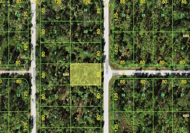Photo 1 of Land for sale at 3295 Santilli St, Port Charlotte, FL 33948 | MLS# C7528696 | Listing updated on 2026-07-23