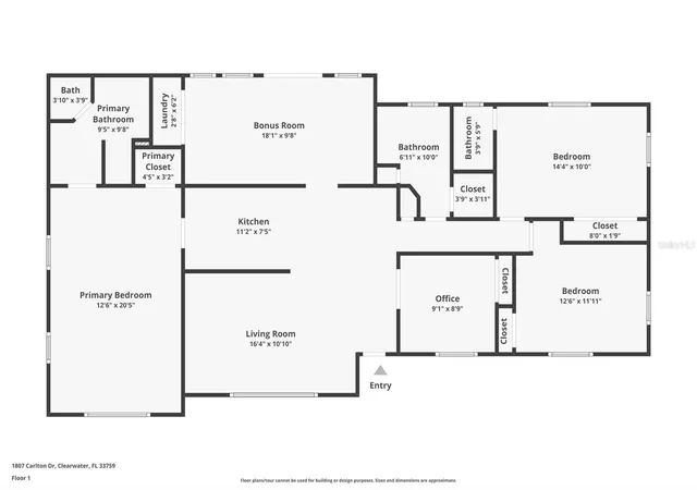 50th image of 1807 Carlton Dr, Clearwater, FL 33759 | MLS# TB8531802