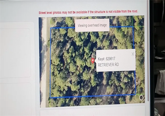 Photo 3 of Land for sale at 18164 Retriever Rd, Brooksville, FL 34614 | MLS# TB8532134 | Listing updated on 2026-07-24