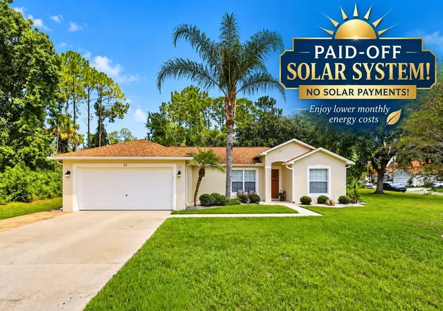 Single family home for sale at 23 Port Ln, PALM COAST, FL 32164 | MLS# FC320197