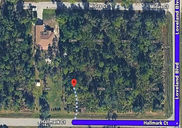 Photo 1 of Land for sale at 23498 Hallmark Ct, Port Charlotte, FL 33980 | MLS# C7528819 | Listing updated on 2026-07-26