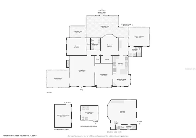 58th image of 1046 N Mcdonald St, Mount Dora, FL 32757 | MLS# G5115566