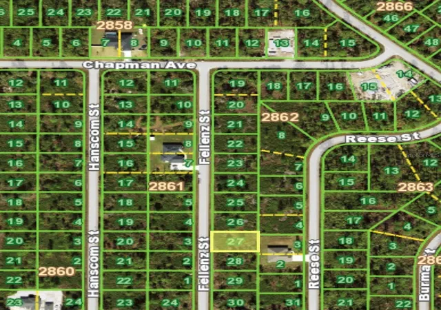 Photo 1 of Land for sale at 466 Fellenz St, Port Charlotte, FL 33953 | MLS# N6145170 | Listing updated on 2026-07-28