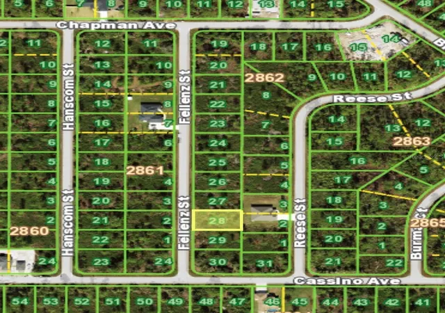 Photo 1 of Land for sale at 474 Fellenz St, Port Charlotte, FL 33953 | MLS# N6145171 | Listing updated on 2026-07-28