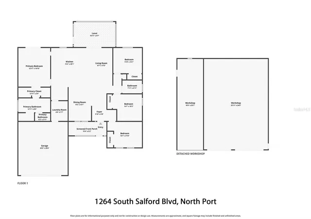 43rd image of 1264 S Salford Blvd, North Port, FL 34287 | MLS# C7528857